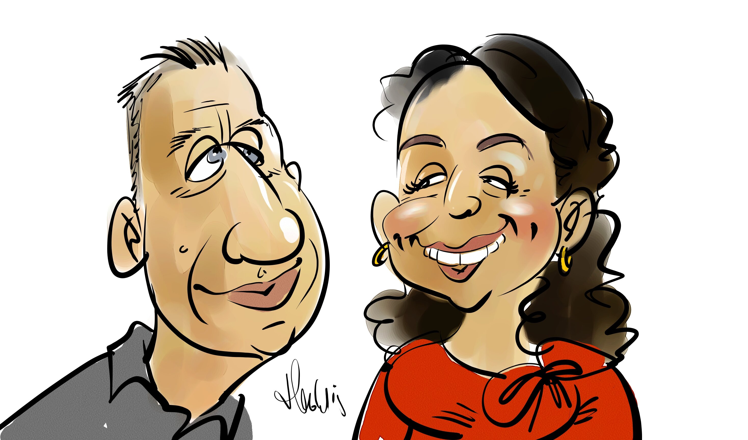 Karikaturen Verjaardag Jochem 35 jaar